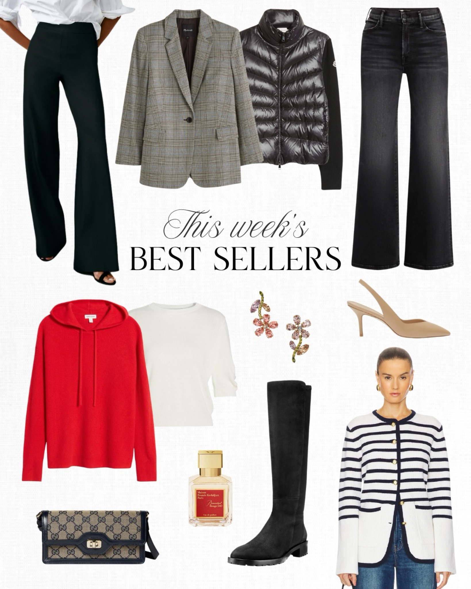 There are a handful of fall sales happening right now and a few of my absolute favorites are currently discounted like this new Madewell blazer and this Rag & Bone striped cardigan. Both are amazing fall staples that will become classic pieces in your wardrobe. I also added a handful of other places with more sizes below if your size is sold out 

#LTKGiftGuide #LTKStyleTip #LTKSaleAlert