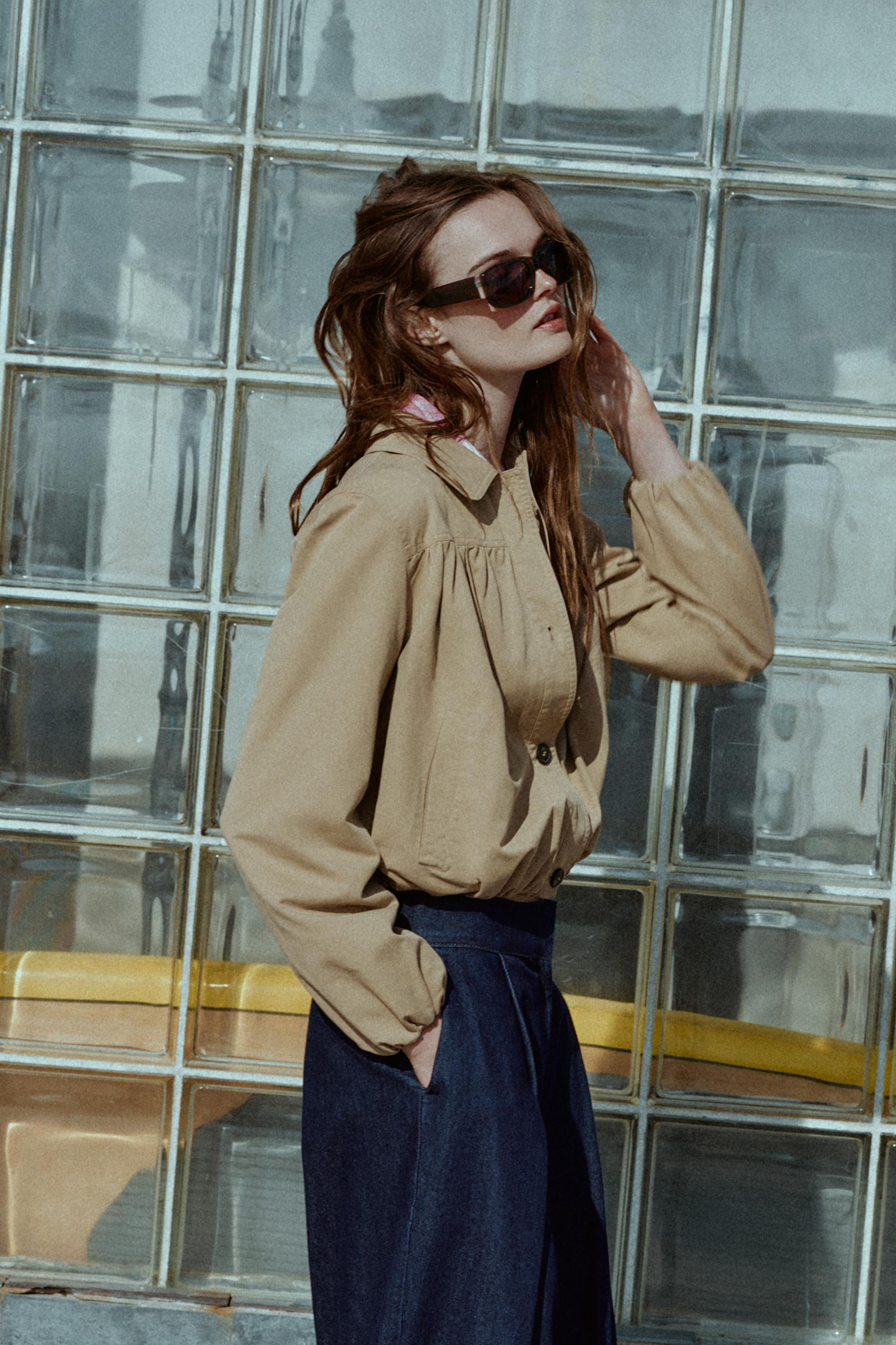 PUFF SLEEVE JACKET | Zara UK