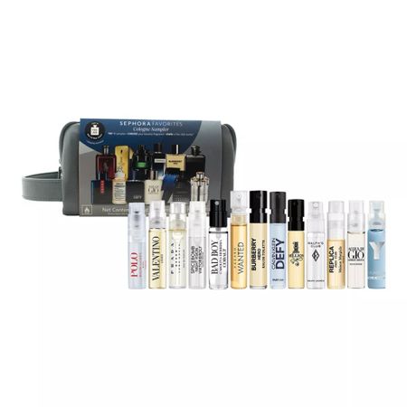 This is a great deal! I got this one year for my son for Christmas. For $90 you get all these samples to try, also you get a voucher for a full size bottle of cologne. 

#LTKGiftGuide #LTKMens #LTKFindsUnder100
