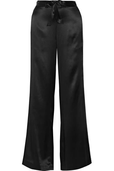 Silk-charmeuse wide-leg pants | NET-A-PORTER (US)