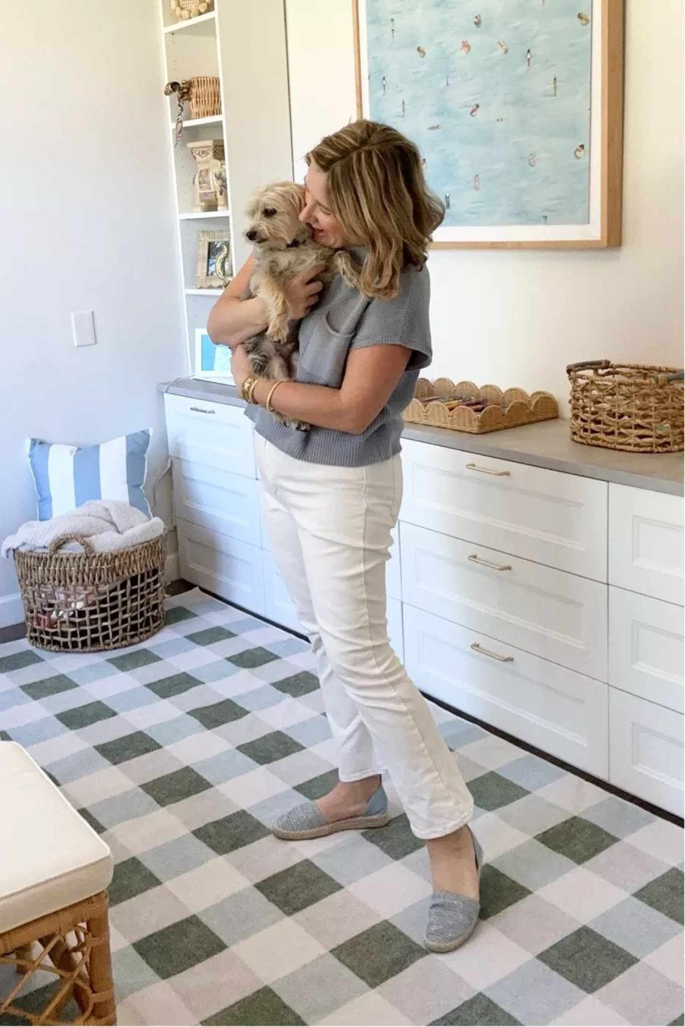 Our playroom progress! Added this washable rug. Classic style, classic home, Grandmillennial

#LTKstyletip #LTKhome