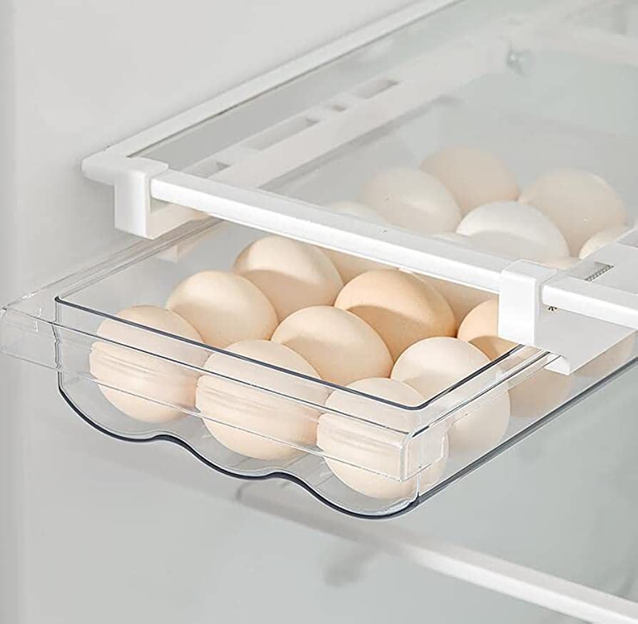Cool Cook Refrigerator Organizer Bins with Handle, Pull-Out Fridge Drawer Organizer, Freely Pullable | Amazon (US)