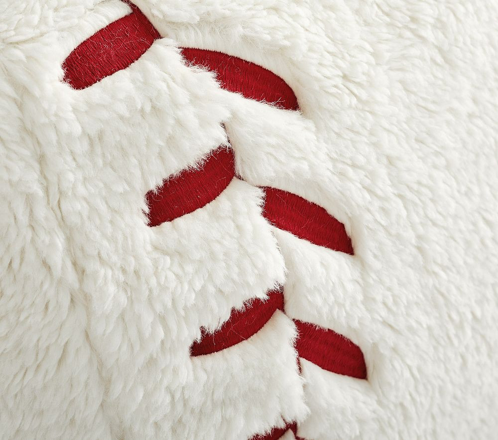 Anywhere Beanbag™, Sherpa Baseball | Pottery Barn Kids
