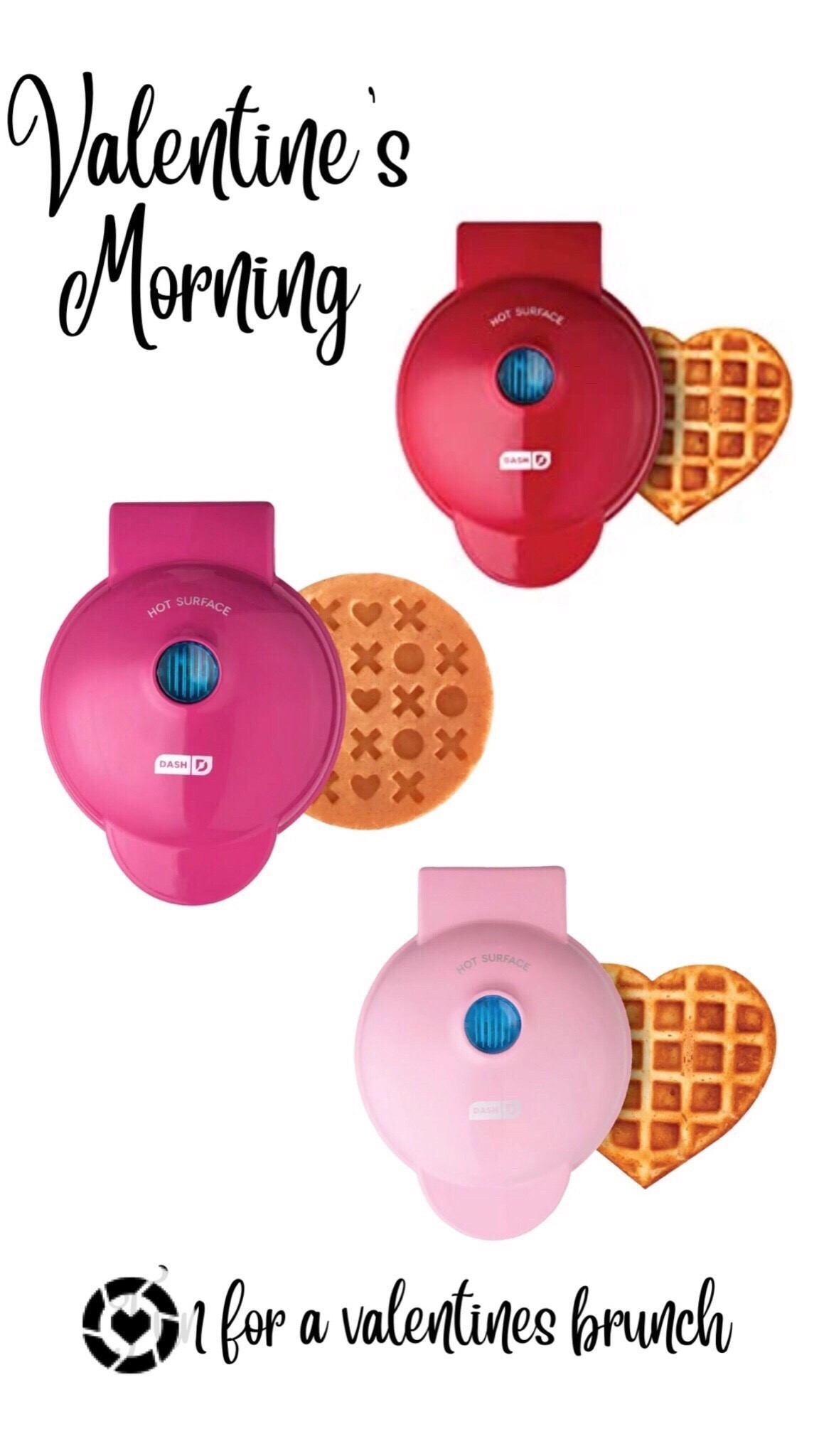 For a yummy Valentines breakfast treat! Adorable waffle makers for Valentines Day morning.






Breakfast in bed, sweetheart, lovers, wives, husbands, couples, men, women, friends, besties, galentines, red, pink, flowers, romance, waffles, treats, candy, valentines, holidays, seasonal, hearts, sweethearts, dating, date night, sleepovers, romantic weekend, 

#LTKSeasonal #LTKkids #LTKfindsunder50