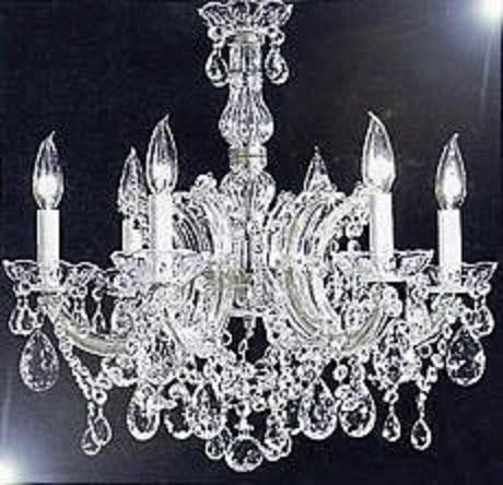 Maria Theresa Crystal Chandelier H 20" W 22" - Walmart.com | Walmart (US)