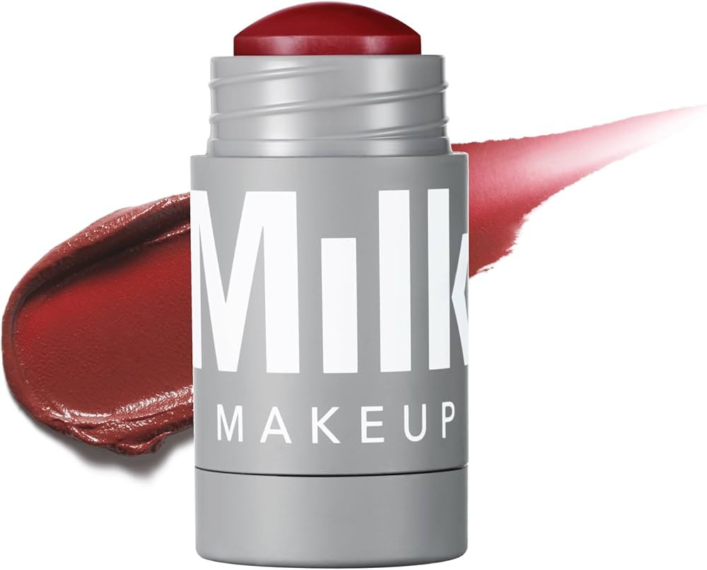 Milk Makeup Lip + Cheek, Muse (Deep Burgundy) - 0.21 fl oz - Cream Blush & Lip Color - Buildable ... | Amazon (US)