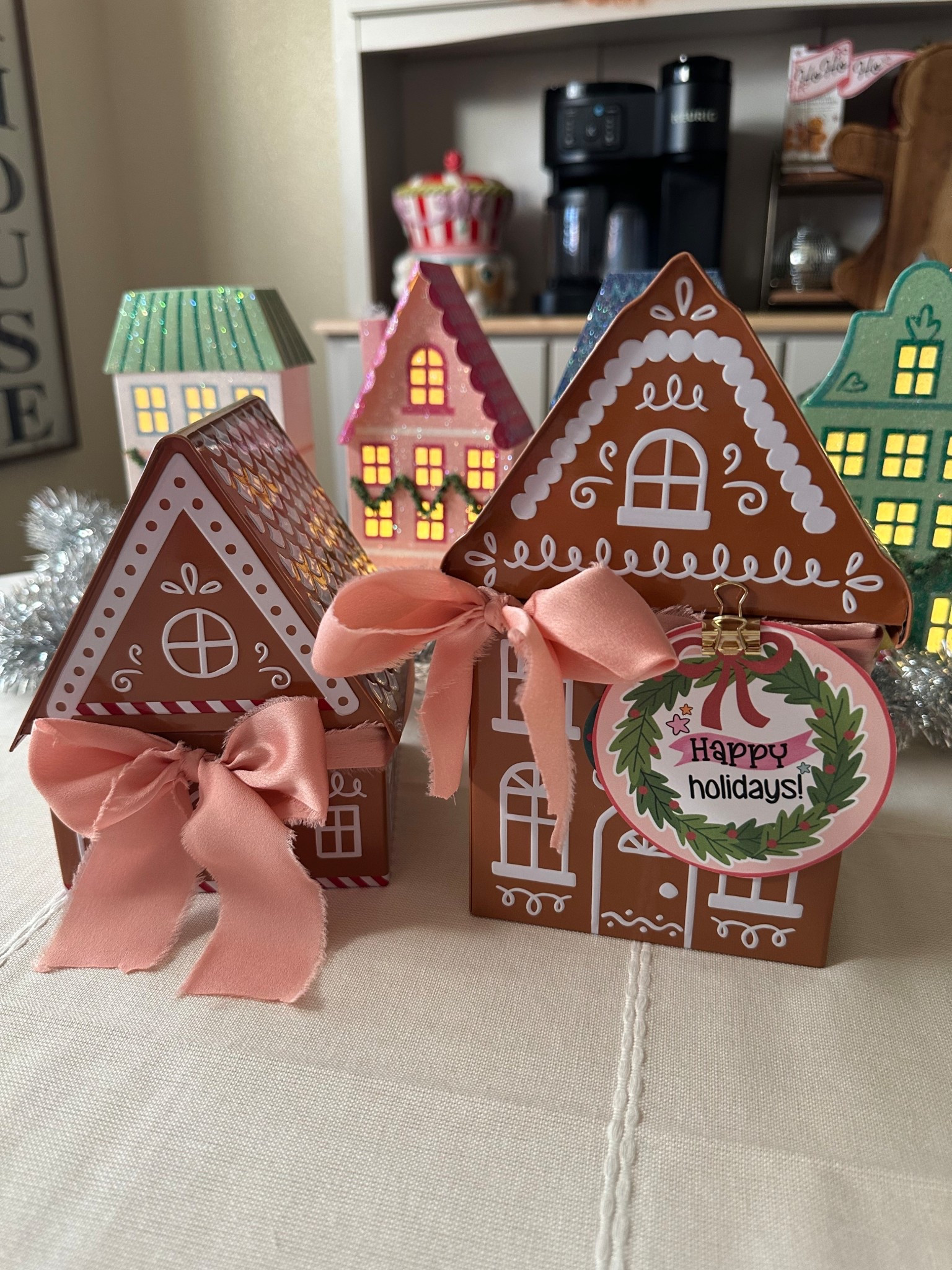 The cutest containers to use as teacher gifts or burr baskets! Love these gingerbread houses 😍

#LTKGiftGuide #LTKHoliday #LTKSeasonal