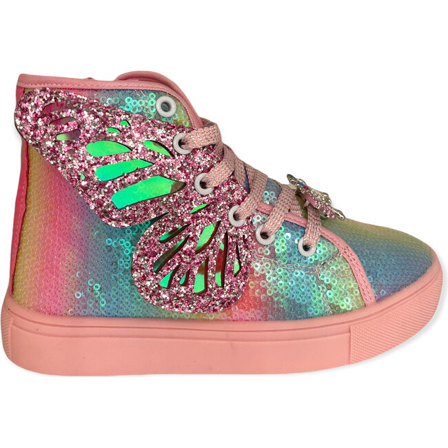 Butterfly Sneakers, Pink | Maisonette