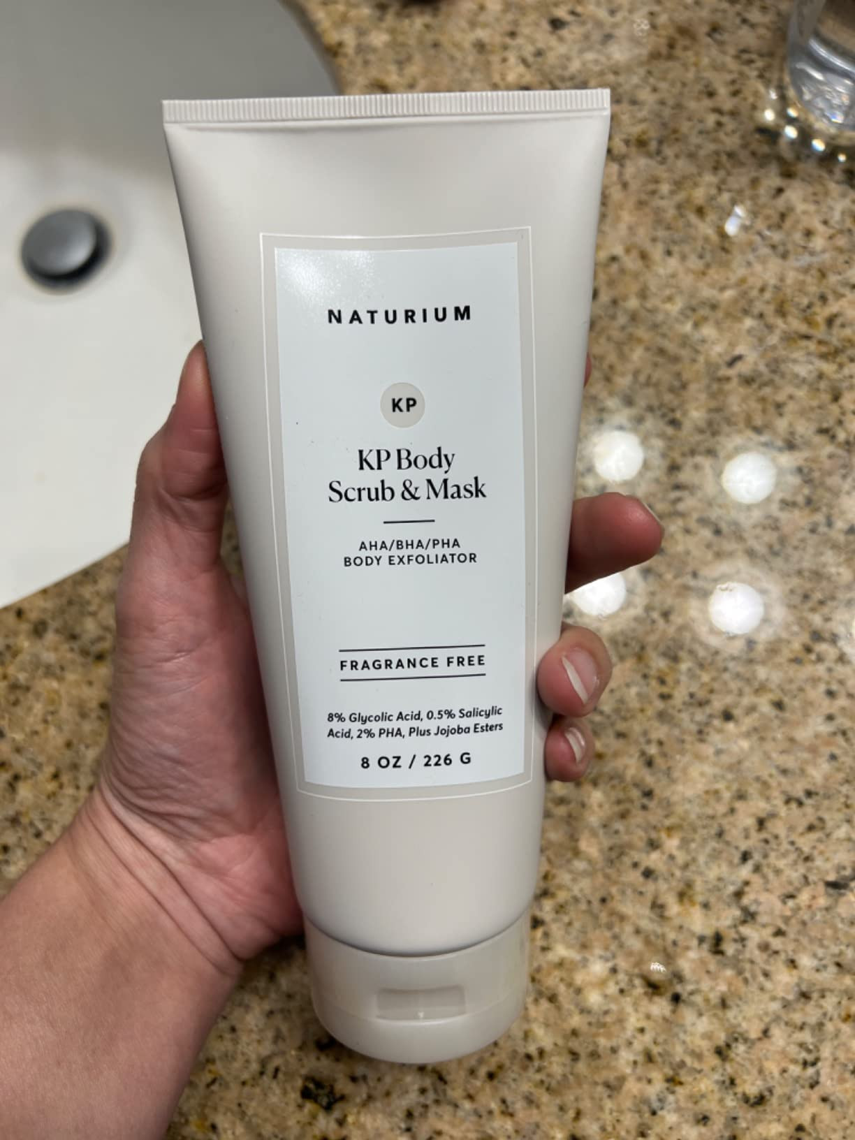Naturium KP Body Scrub & Mask for Keratosis Pilaris, Bump Eraser Shower Scrub & Exfoliator for Sk... | Amazon (US)