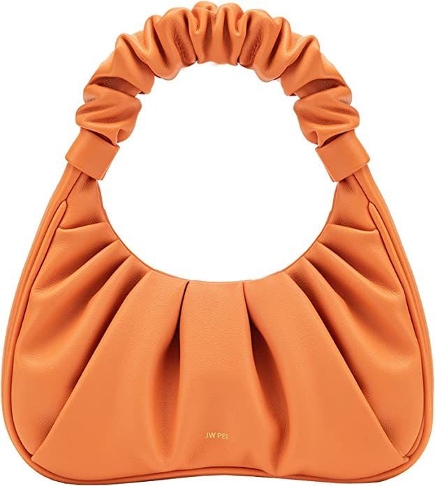 Amazon.com: JW PEI Women's Gabbi Ruched Hobo Handbag (Orange) : Clothing, Shoes & Jewelry | Amazon (US)