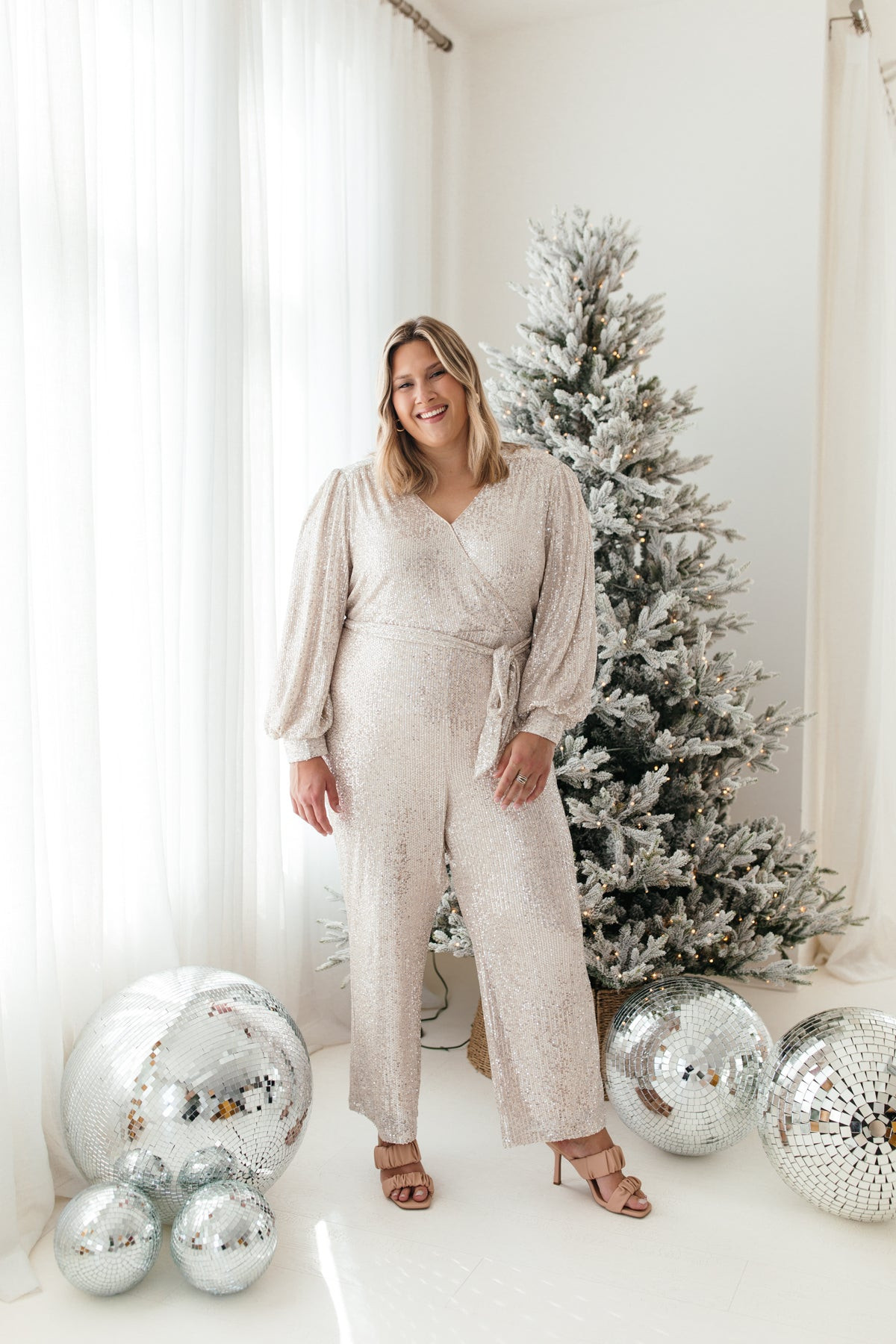 Sequin Jumpsuit | The Post