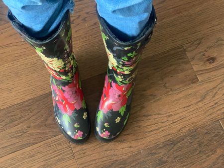 For a fun + functional spring look, tuck your jeans into a pretty pair of tall rain boots! Spring outfit, rain boots, rubber boots, wellies

#LTKstyletip #LTKshoecrush #LTKSeasonal