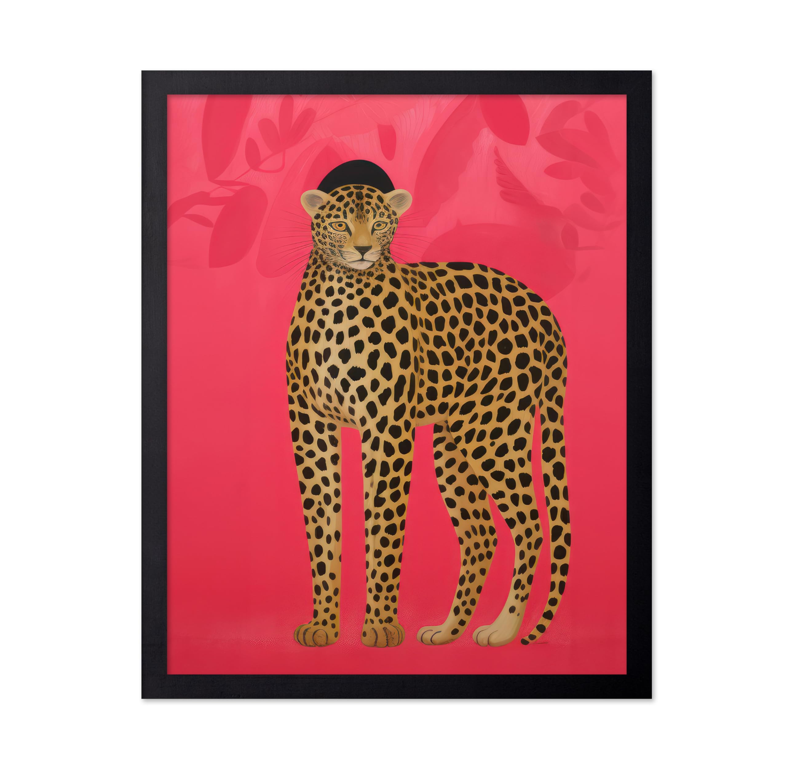 Poster Master Leopard Poster - Retro Cat Print - Panther Art - Wild Life Art - Modern Art - Chic ... | Amazon (US)