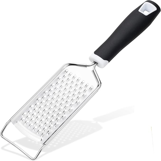 Professional Cheese Graters for Kitchen Stainless Steel Handheld, Metal Lemon Zester Grater With ... | Amazon (US)