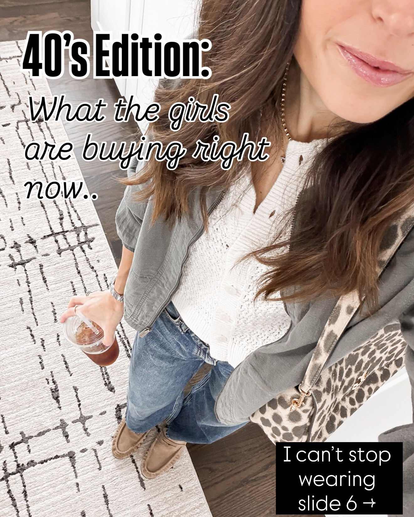 40’s edition of what the girls are buying right now 👀

These are the pieces everyone has been loving lately — and honestly… I get it.

💌type “TRENDING” and I’ll send you all the links!

The sweater tees are the perfect easy top, those wide leg jeans are ridiculously flattering, the loafers are the neutral shoe I keep grabbing, and the slightly barrel jeans might be my favorite spring denim yet.

And don’t even get me started on the denim sweatpants… SO comfortable 🤌🏻

Saving this list for spring outfits.
🔗

#LTKOver40 #LTKSeasonal #LTKmomlife