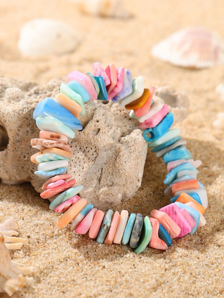Shell Beaded Bracelet | SHEIN