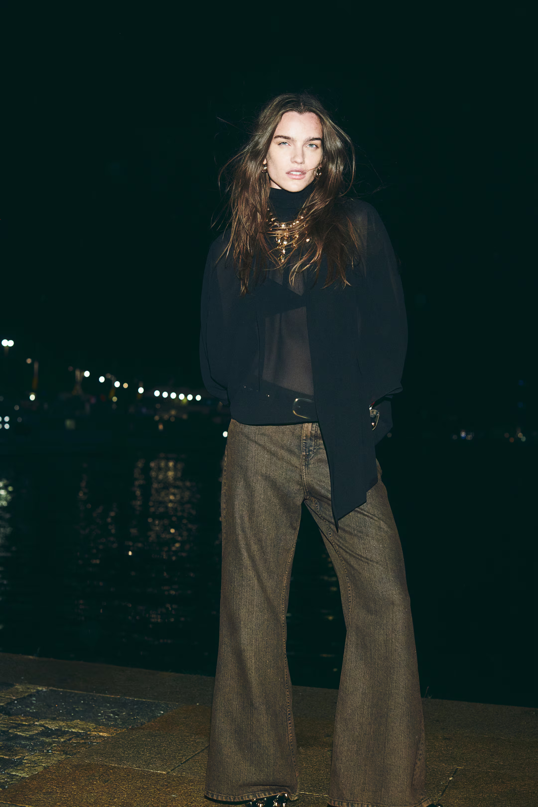 Baggy Flared Low Jeans | H&M (US + CA)