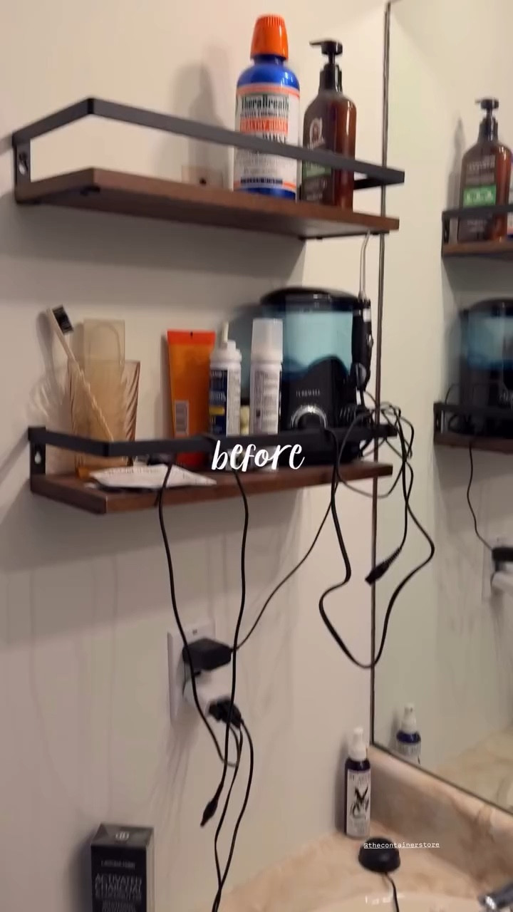 @thecontainerstore drawer organizers ! Quick bathroom refresh  

#LTKMens #LTKmorningroutine #LTKHome