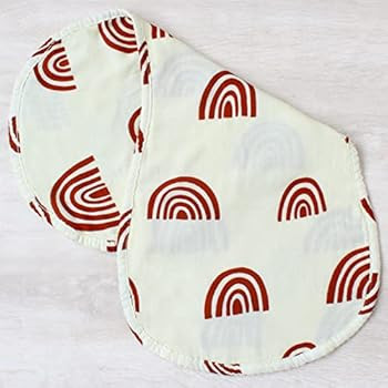 LifeTree Baby Burp Cloths for Boys and Girls, 3 Pack Bambo Cotton Muslin Washcloths, Face Towel, ... | Amazon (US)