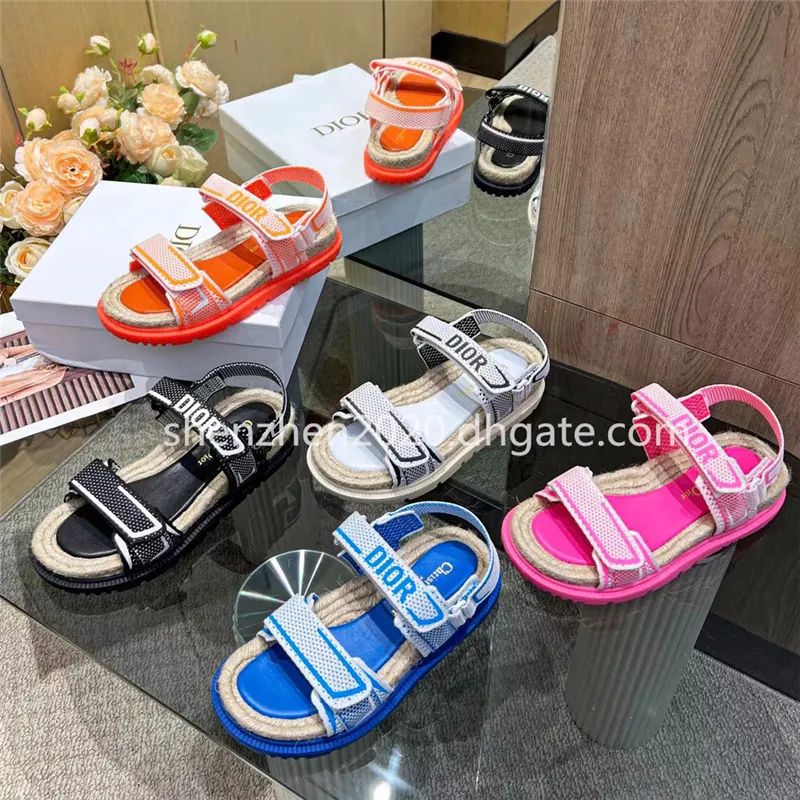 D-ior Premium DUPE Fashion Women's Adjustable Sandals with Hook & Loop for Women EU35-42 | DHGate
