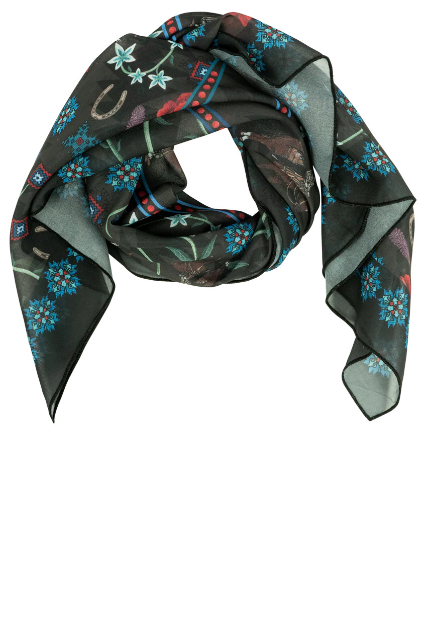 Tasha Polizzi Western Charlotte Scarf | Pinto Ranch | Pinto Ranch