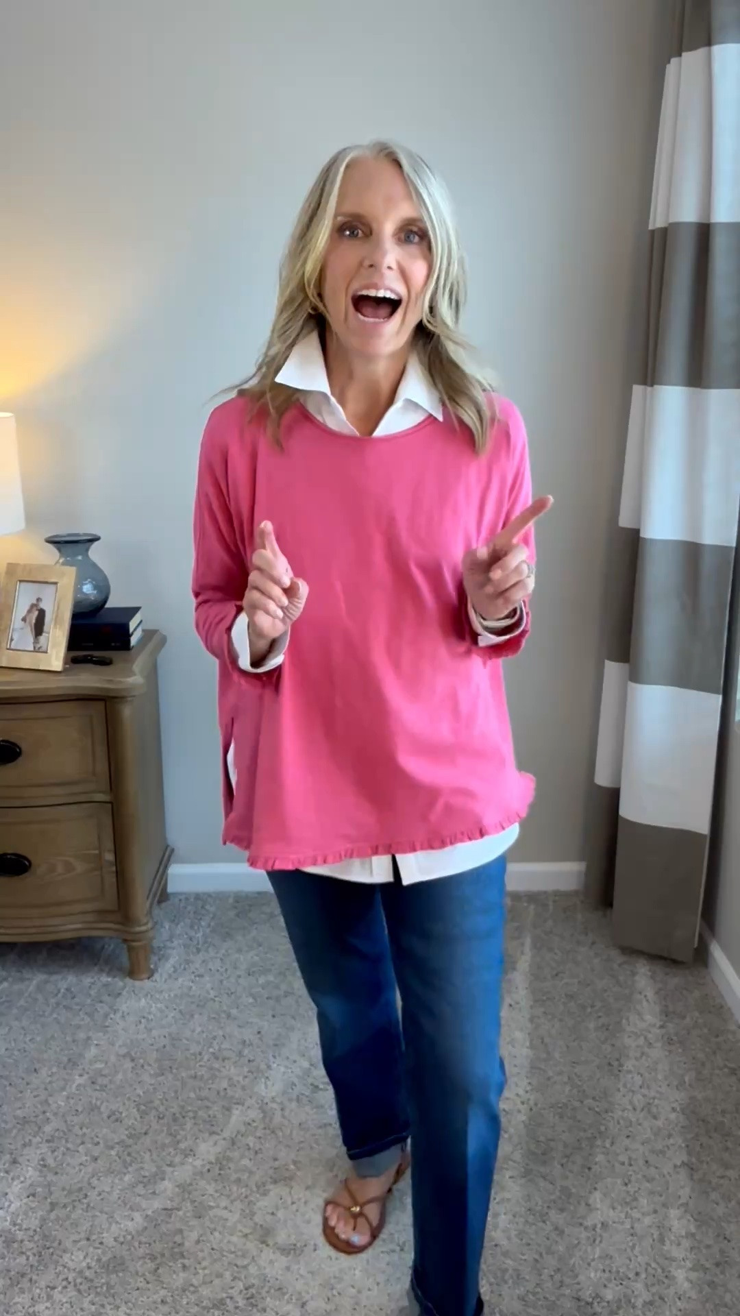 @MERSEA Catalina ruffle tee for the win. Grab multiple colors. Packable, so easy to wear and not your average tee.

#LTKgrwm #LTKfitnessgoals #LTKOver40