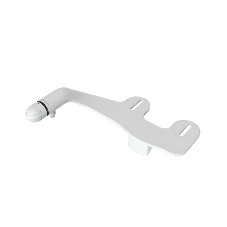 Mainstays Dual Nozzles Bidet Attachment with Self Cleaning Daisy White | Walmart (US)