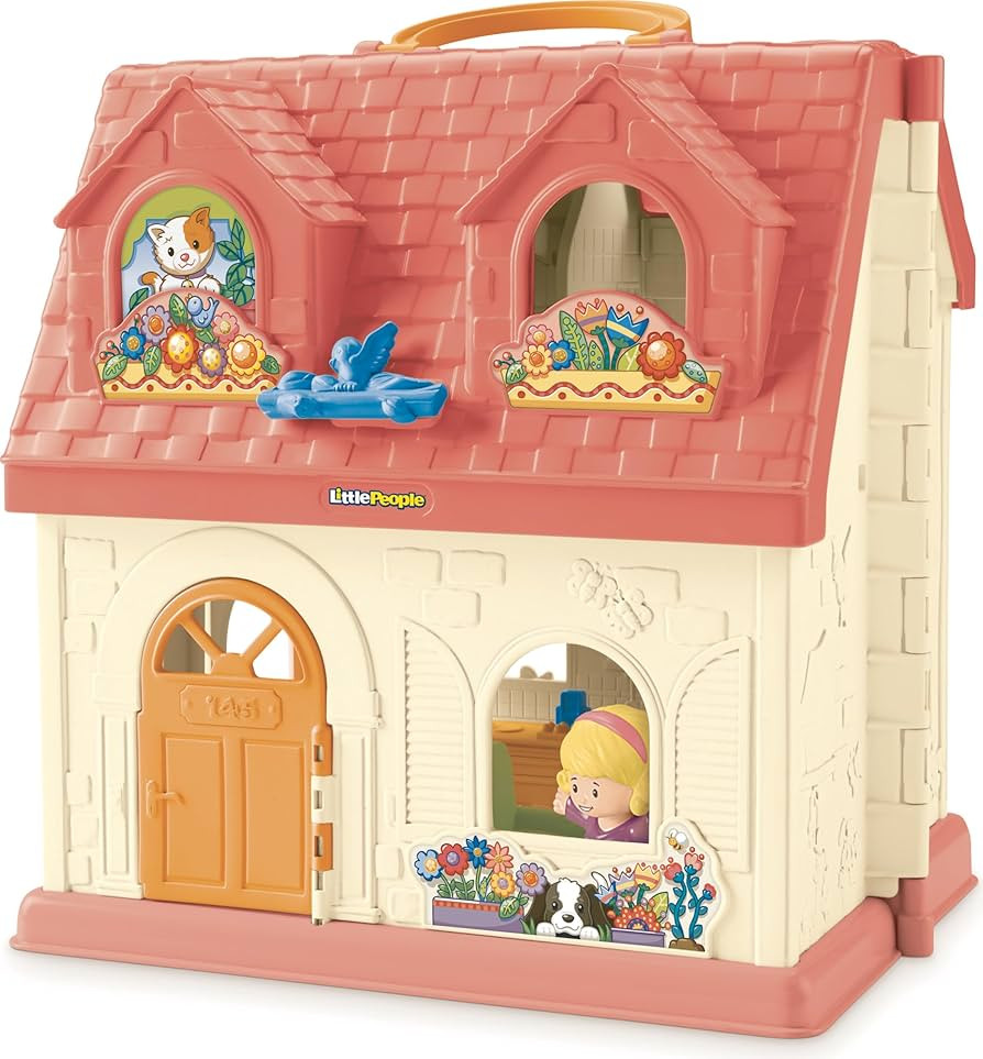 Fisher-Price Little People Toddler Toy Surprise & Sounds Home Musical Playhouse with Figures & Ac... | Amazon (US)