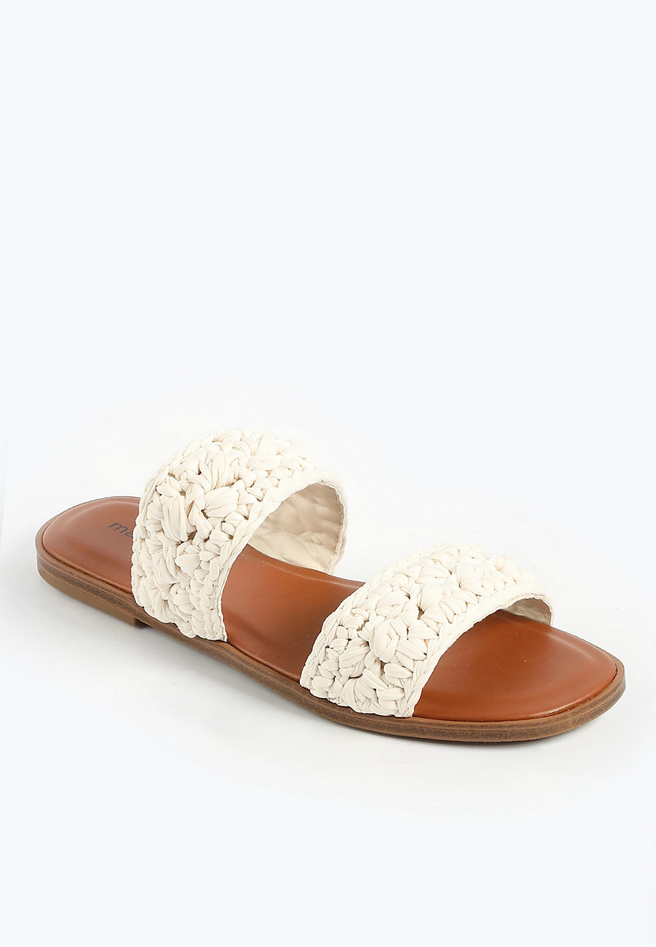 SuperCush Woven Two Band Sandal | Maurices
