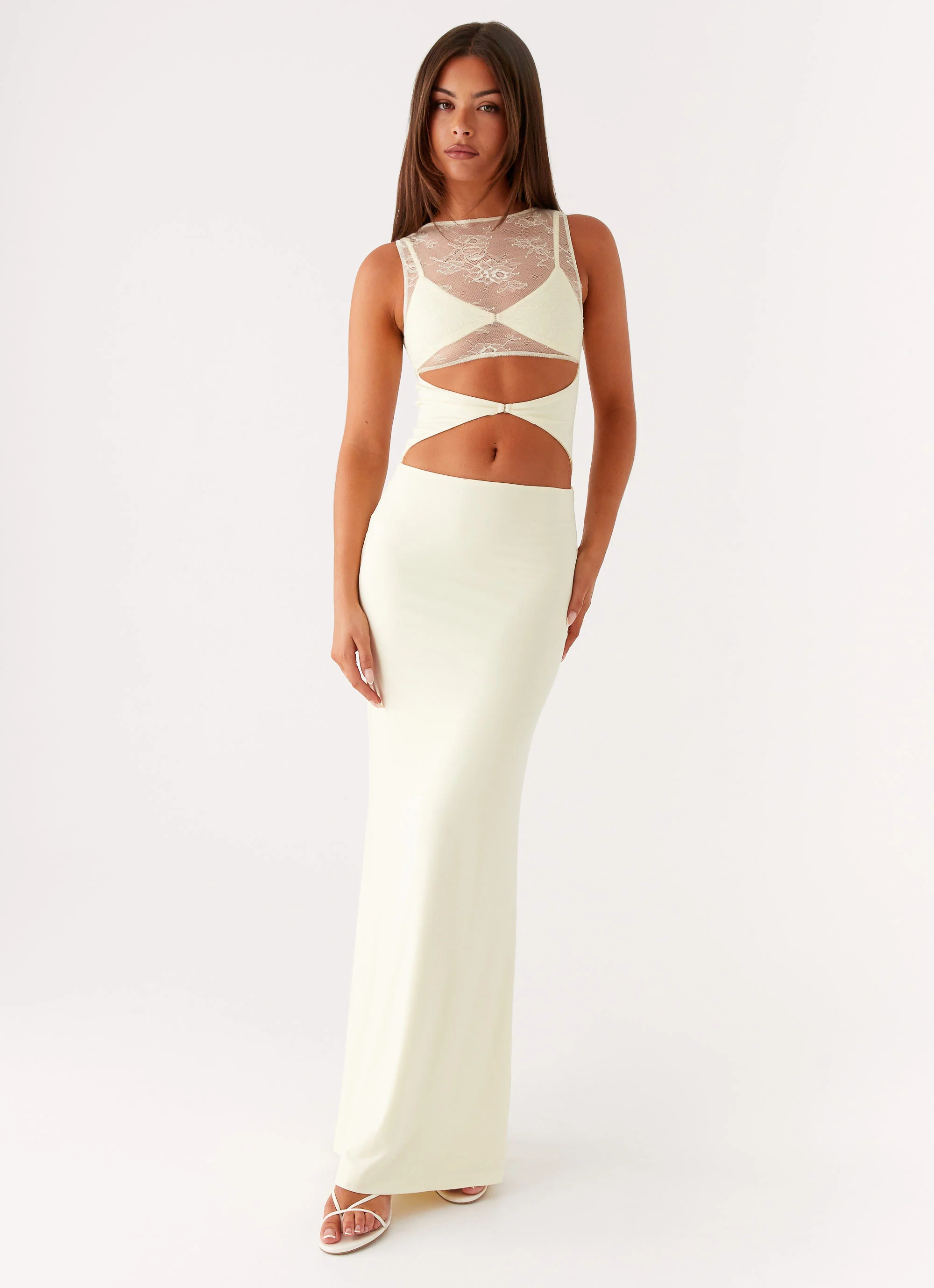 Imperial Maxi Dress - Yellow | Peppermayo (Global)