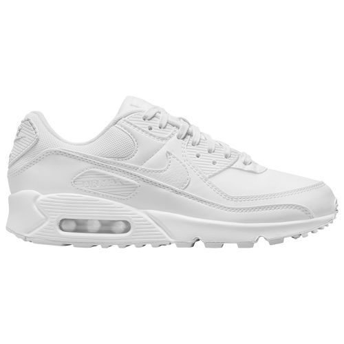 Nike Womens Nike Air Max 90 - Womens Running Shoes White/White Size 09.0 | Foot Locker (US)