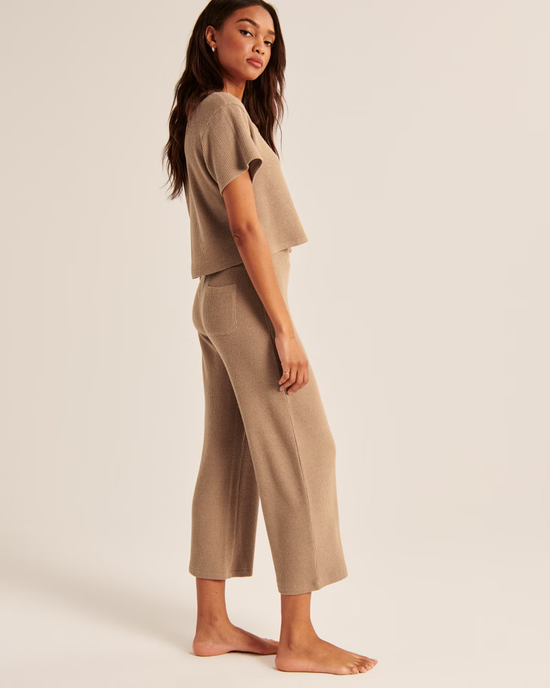 Waffle Lounge Henley Tee | Abercrombie & Fitch (US)