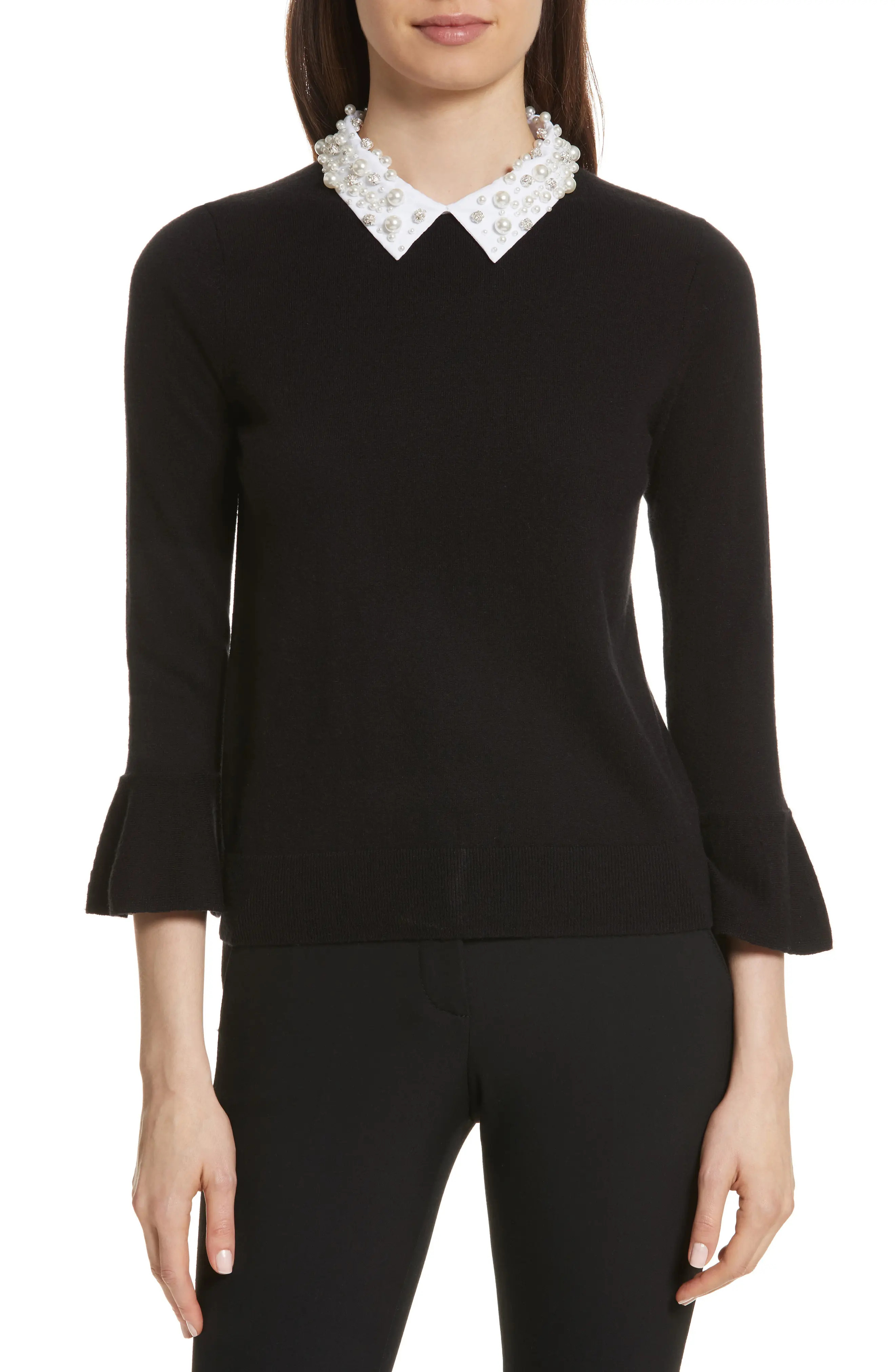 embellished collar sweater | Nordstrom