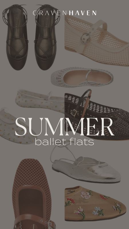 My favorite mesh-style and woven ballet flats for summer! Catch these while they are on sale and in stock!

#LTKFindsUnder50 #LTKFindsUnder100 #LTKSaleAlert