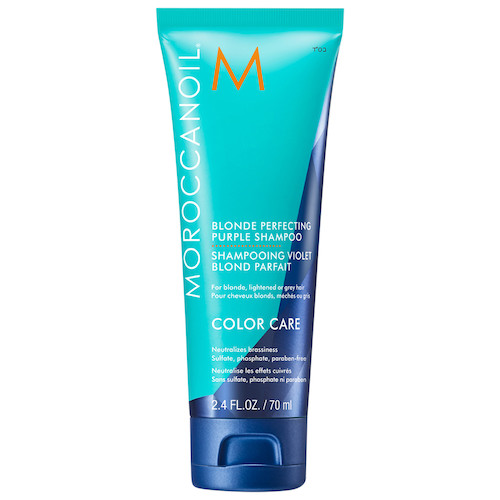 Mini Blonde Perfecting Purple Shampoo - Moroccanoil | Sephora | Sephora (US)