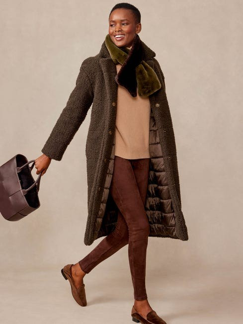 Teddie Reversible Coat | J.McLaughlin