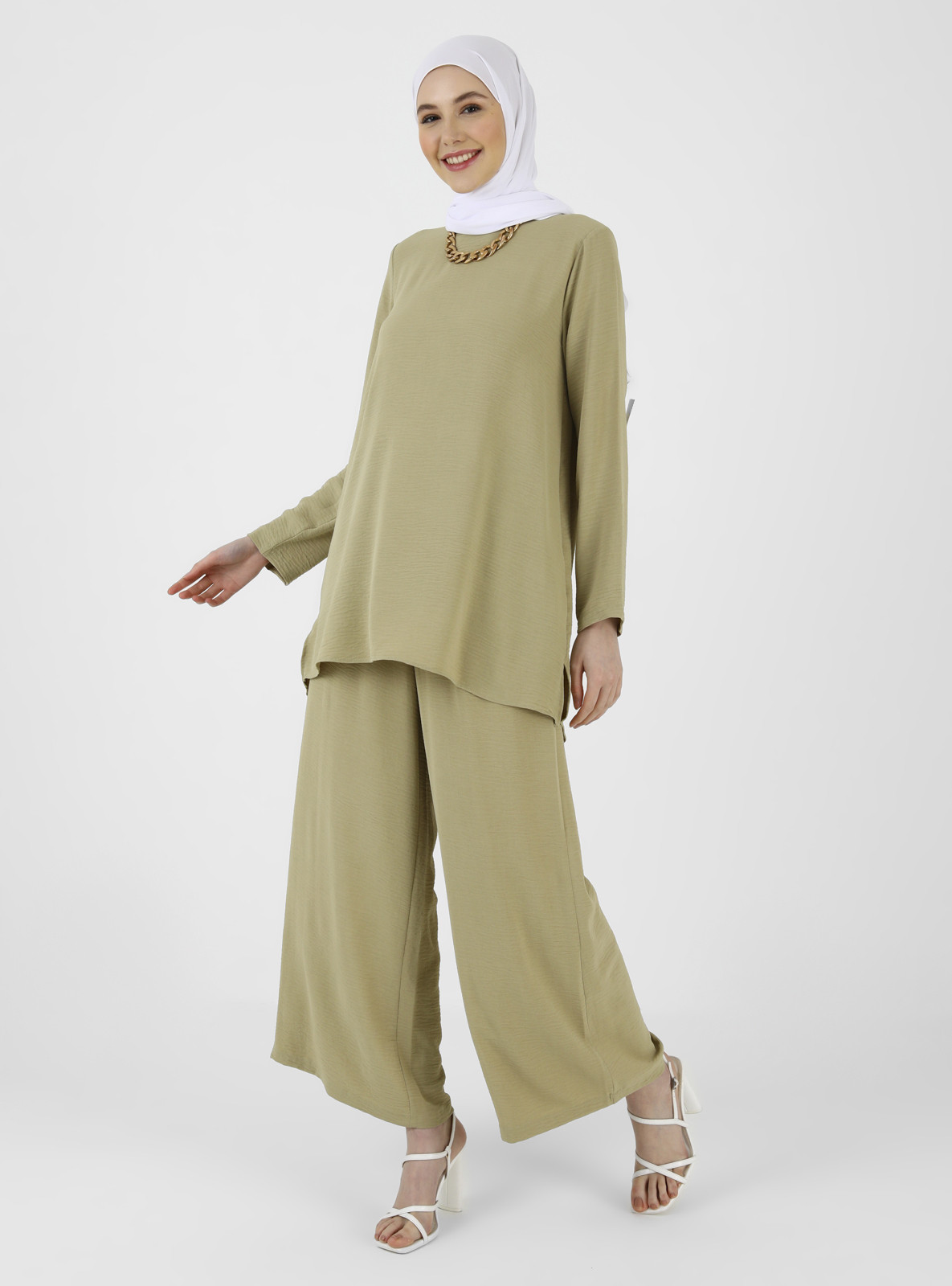 Green - Unlined - Suit | Modanisa (US)