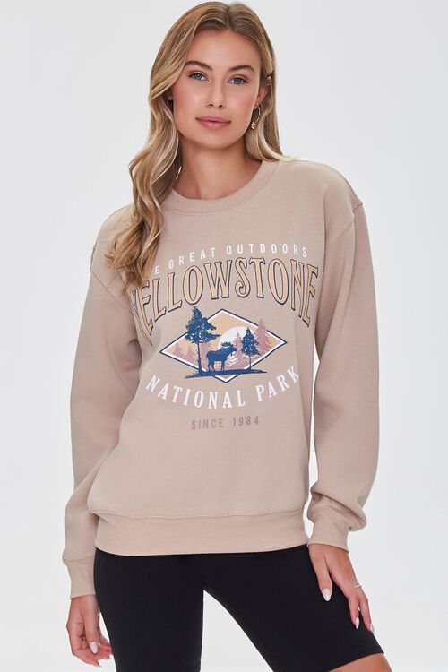 Yellowstone National Park Pullover | Forever 21 (US)