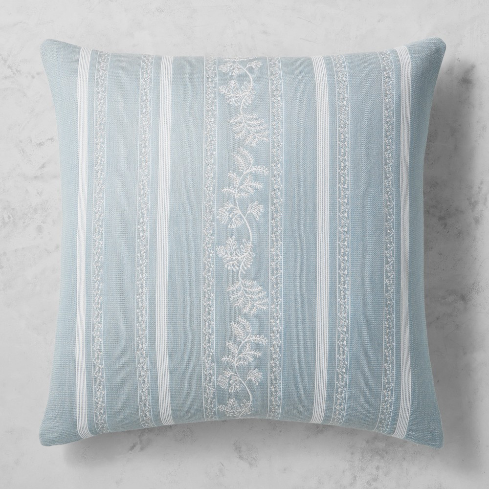 AERIN x Williams Sonoma Home Carsey Outdoor Jacquard Pillow Cover | Williams-Sonoma