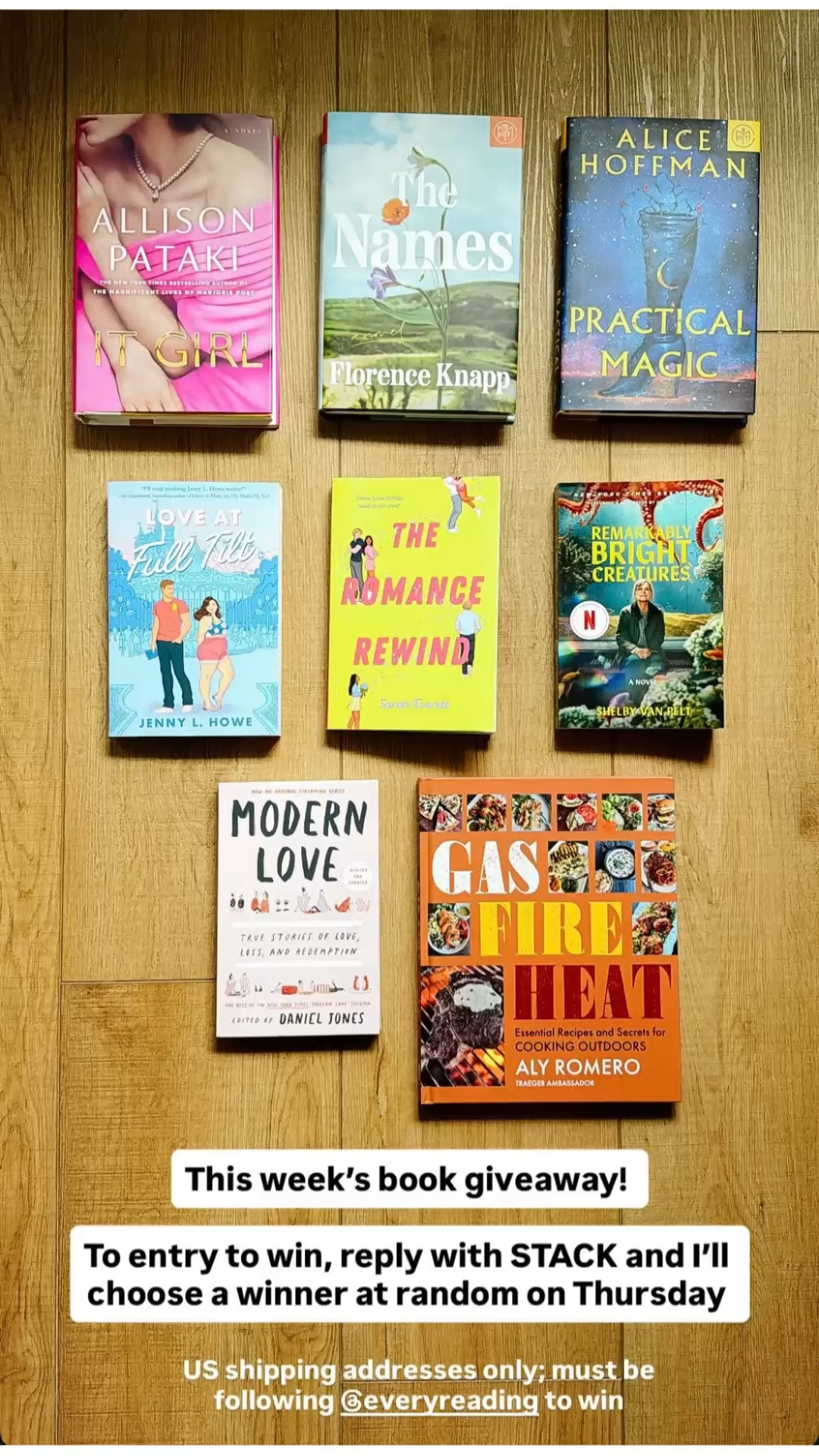 Book Giveaway 5/19