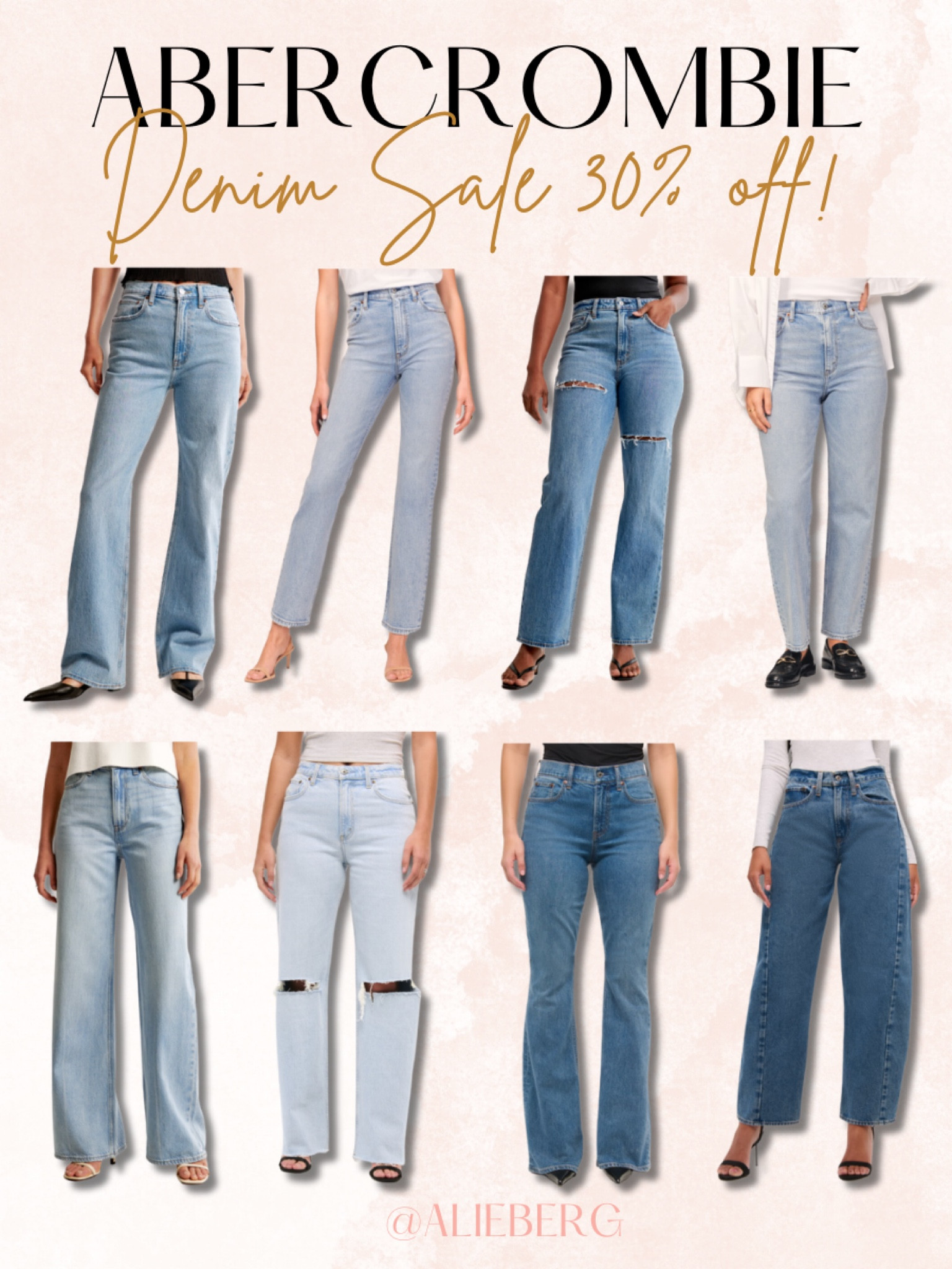Abercrombie Denim Sale!✨
30% off denim, 20% off almost everything else and get an additional 15% off when you use code AFKELSEYB


If you need some good denim these are some of my favorites from Abercrombie! I love their denim because they come in different inseams and curve love to fit any body size and make you feel good and confident! 

Abercrombie sale, denim, jeans, wide leg jeans, black jeans, 
summer look, Abercrombie jeans, petite jeans, distressed jeans, curvy jeans 


#LTKPetite #LTKSaleAlert #LTKFindsUnder100