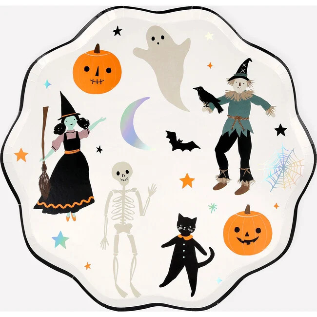 Halloween Dinner Plates | Meri Meri from Maisonette | Maisonette