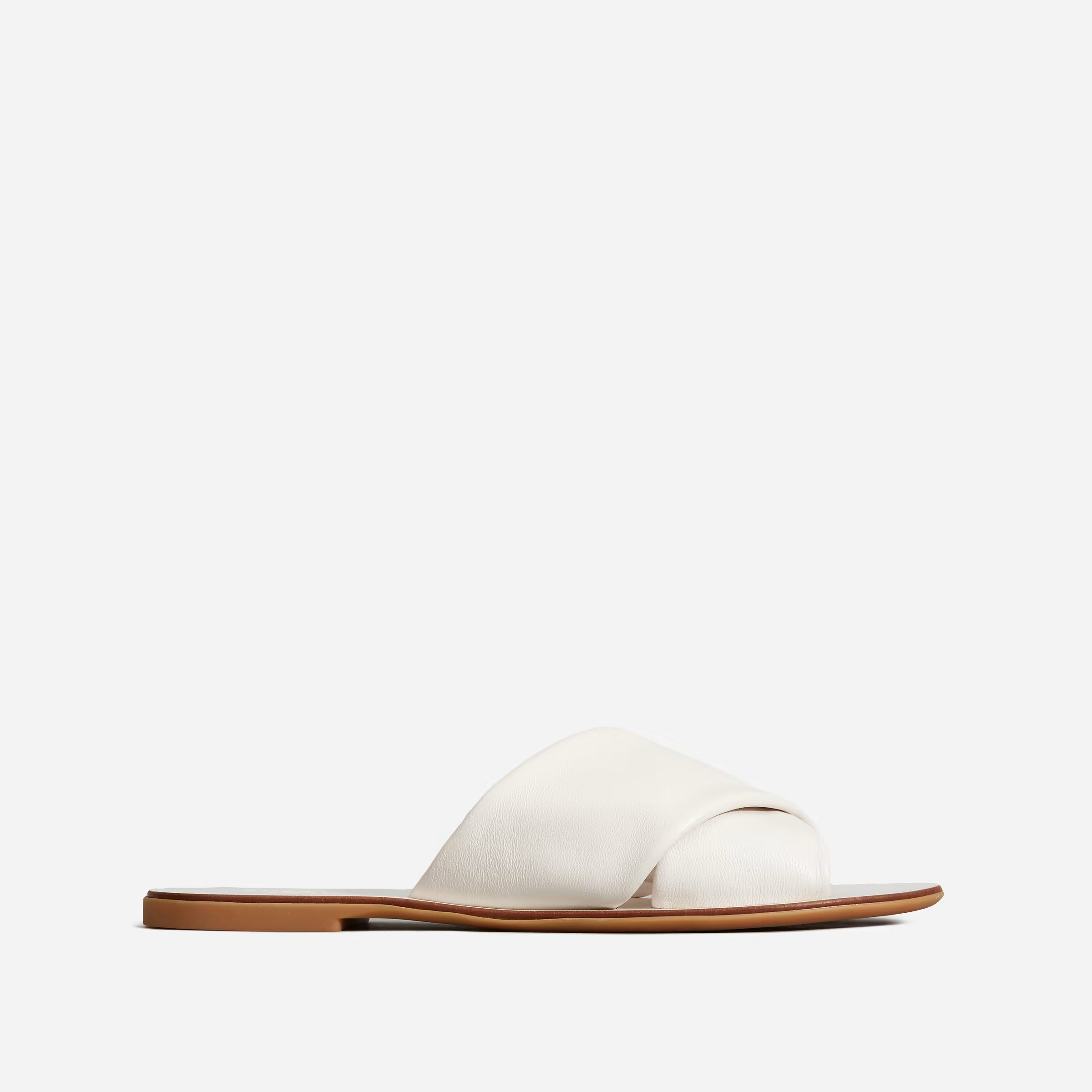 The Leather Crossover Sandal | Everlane