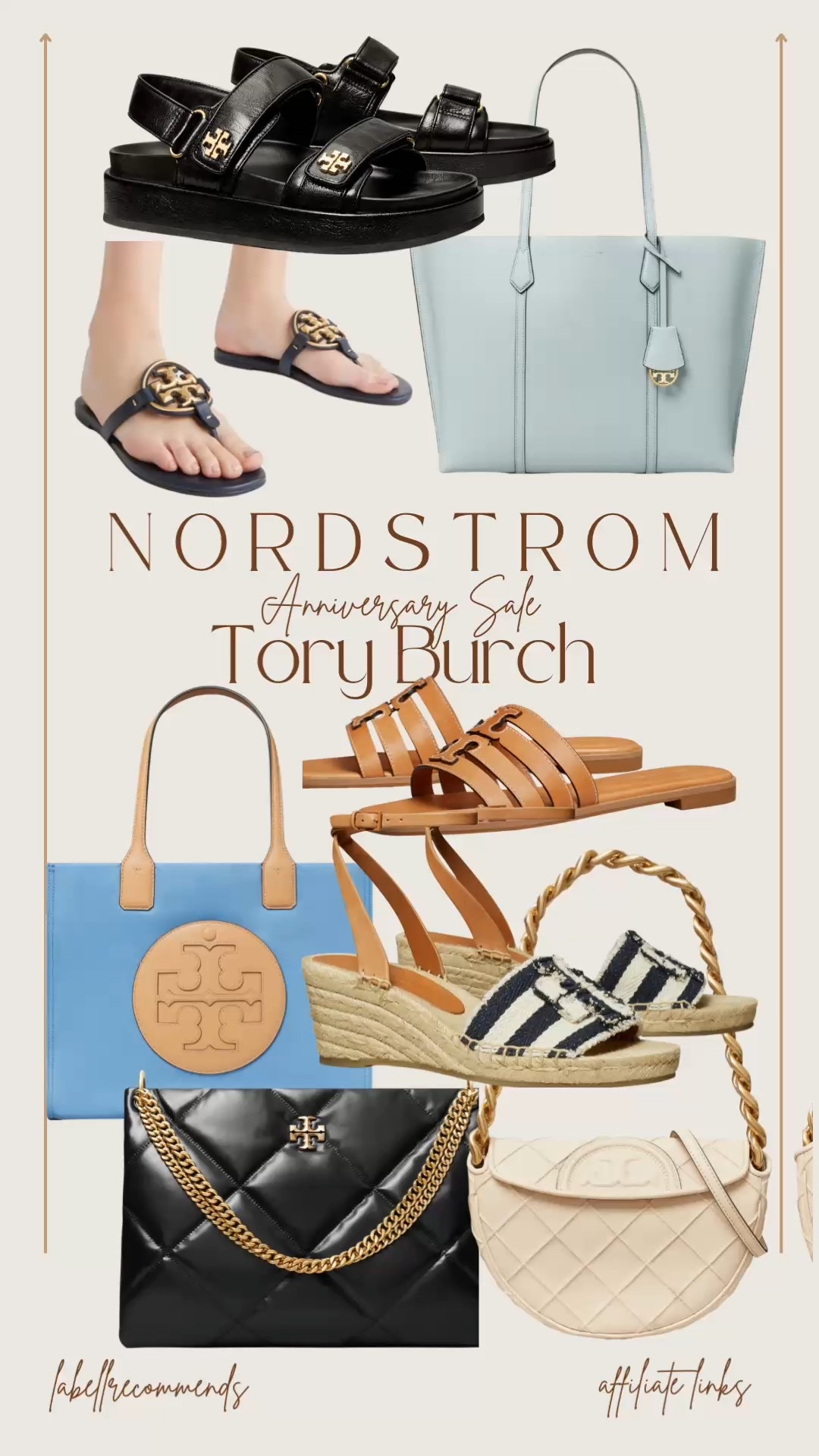 Tory Burch deals at the Nordstrom Anniversary Sale! Another of my favorite brands. Her pieces will last for years. Sandals, flats, totes and handbags are featured in this sale. 

#toryburch #sandals #nordstrom #nordstromanniversarysale #totebags 

Tory Burch bags, Tory Burch shoes on sale, Nordstrom sale

#LTKSaleAlert #LTKShoeCrush #LTKItBag