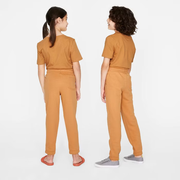 Kids' Knit Jogger Pants - Cat & Jack™ Brown M | Target