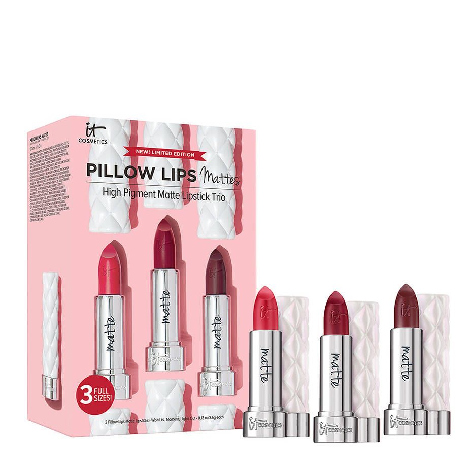 Pillow Lips Lipstick Trio ($72 Value) | IT Cosmetics (US)