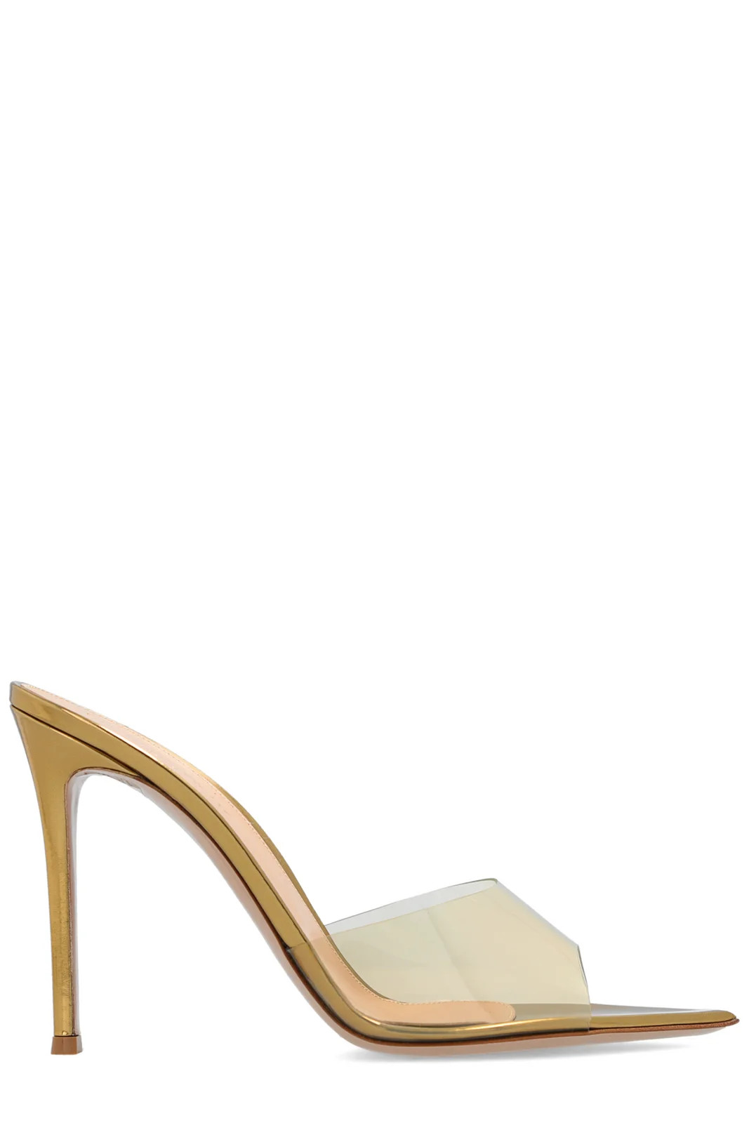 Gianvito Rossi Elle Pointed Toe Slip-On Mules | Cettire Global