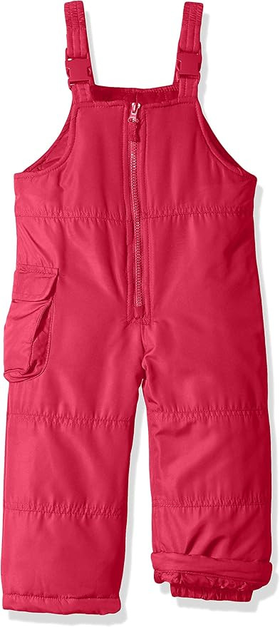 LONDON FOG Girls' Classic Snow Bib Ski Snowsuit | Amazon (US)