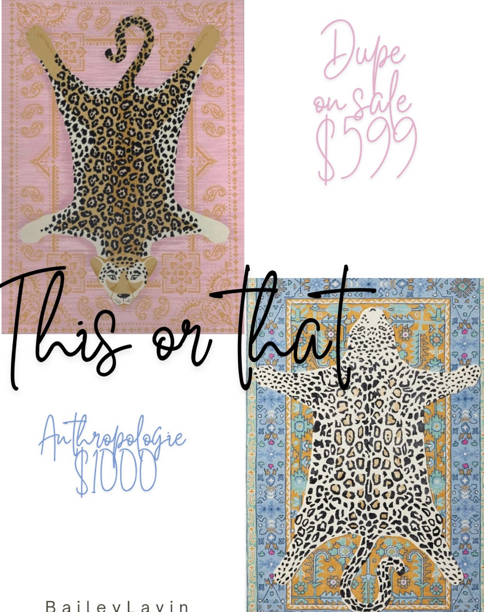 Anthropologie dupe look for less! This or that leopard print rug 8x10 
Funky home decor 

#LTKSaleAlert #LTKHome #LTKStyleTip