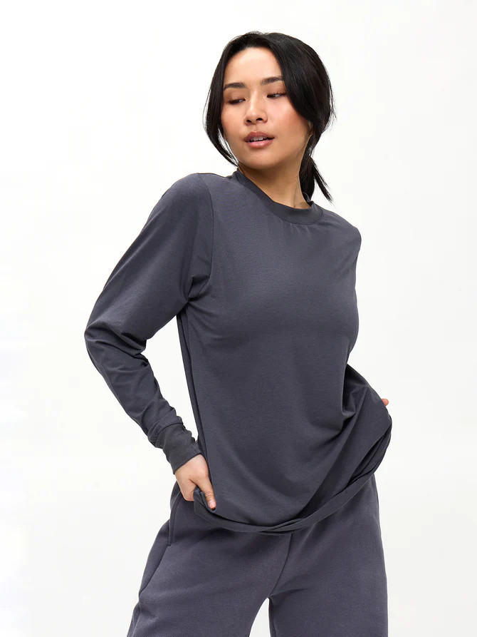 Drape Long Sleeve Tee | Buffbunny